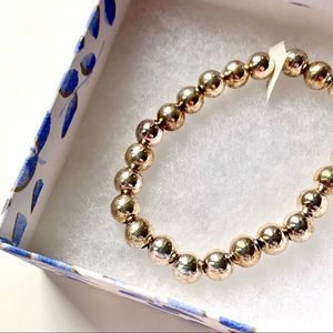 Chic Beaded Gold / Silver High Shine Bracelet